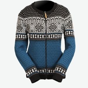 Icewear Ladies Martha Norwegian Wool Blend Full Zip Sweater. Size 2XL